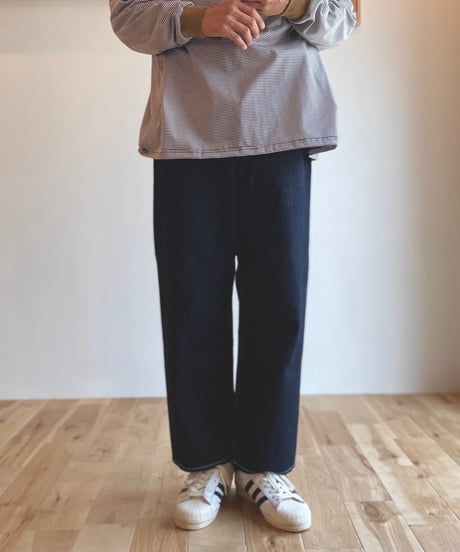 HATSKI ハツキ（ユニセックス） / HTK-Denim03 Wide Tapered
