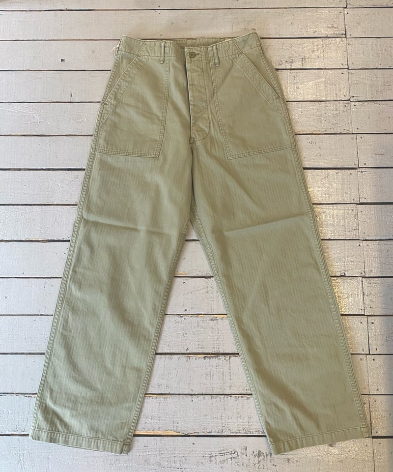 新品 正規品!!  オアスロウ（ユニセックス） orslow / FATI SUMMER HERRINGBONE パンツ