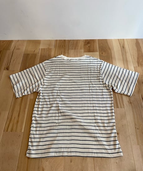 Miller ミラー（ユニセックス）/ Panel-rib Casual fit Tee 【ホワイト×NG】