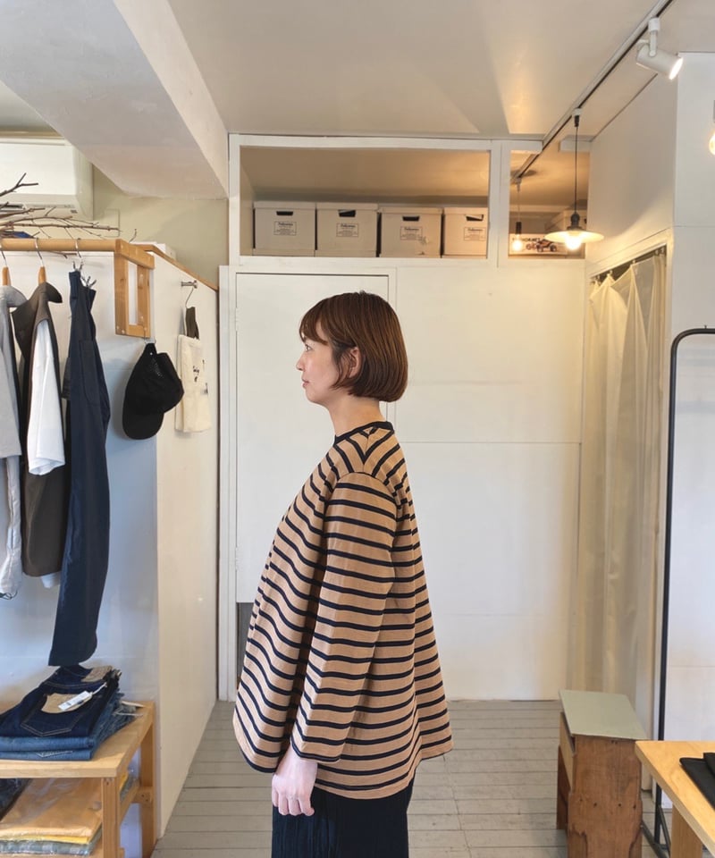 maillot マイヨ（レディース） / hd border flair long-Tee