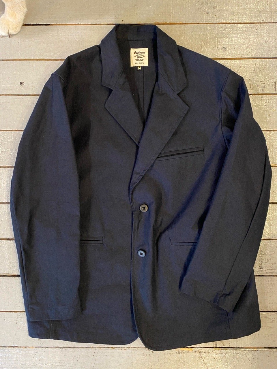 JACKMAN ジャックマン（ユニセックス）/ Back Nep Jacket