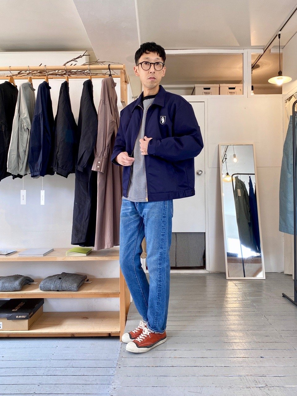 orslow オアスロウ デニムパンツ Lot 107 サイズ4 大きいXL orSlow（オアスロウ）の「【orSlow】107 IVY FIT BLACK DENIM