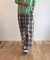NAPRON ナプロン（ユニセックス）/ SAMUE MONPE サムエモンペ 【アイボリーチェック】