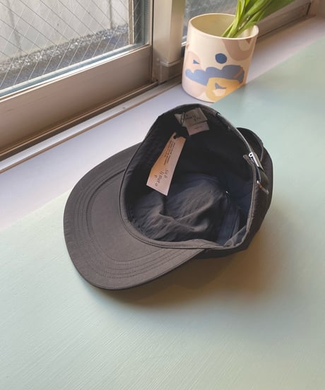 SUBLIMEROE （ユニセックス） / NYLON EMB 5PNANEL CAP ナイロン刺繍ロゴキャップ【ブラック】