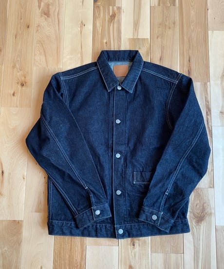 HATSKI ハツキ（ユニセックス） /  1Pocket Denim Jacket 1ポケットデニムジャケット  23FW002【ワンウォッシュ】