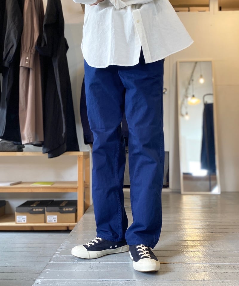 美品　orSlow　オアスロウ　フレンチワークパンツ　Mサイズ　ブルー orSlow オアスロウ（ユニセックス） / FRENCH WORK PANTS