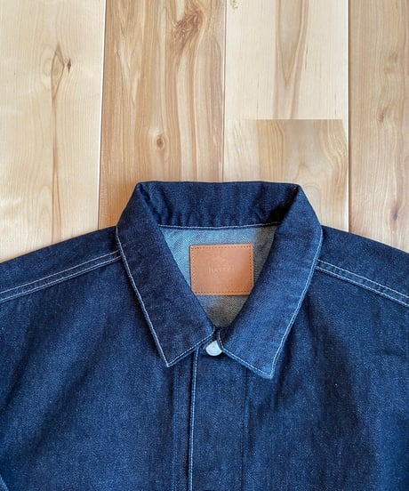 HATSKI ハツキ（ユニセックス） /  1Pocket Denim Jacket 1ポケットデニムジャケット  23FW002【ワンウォッシュ】