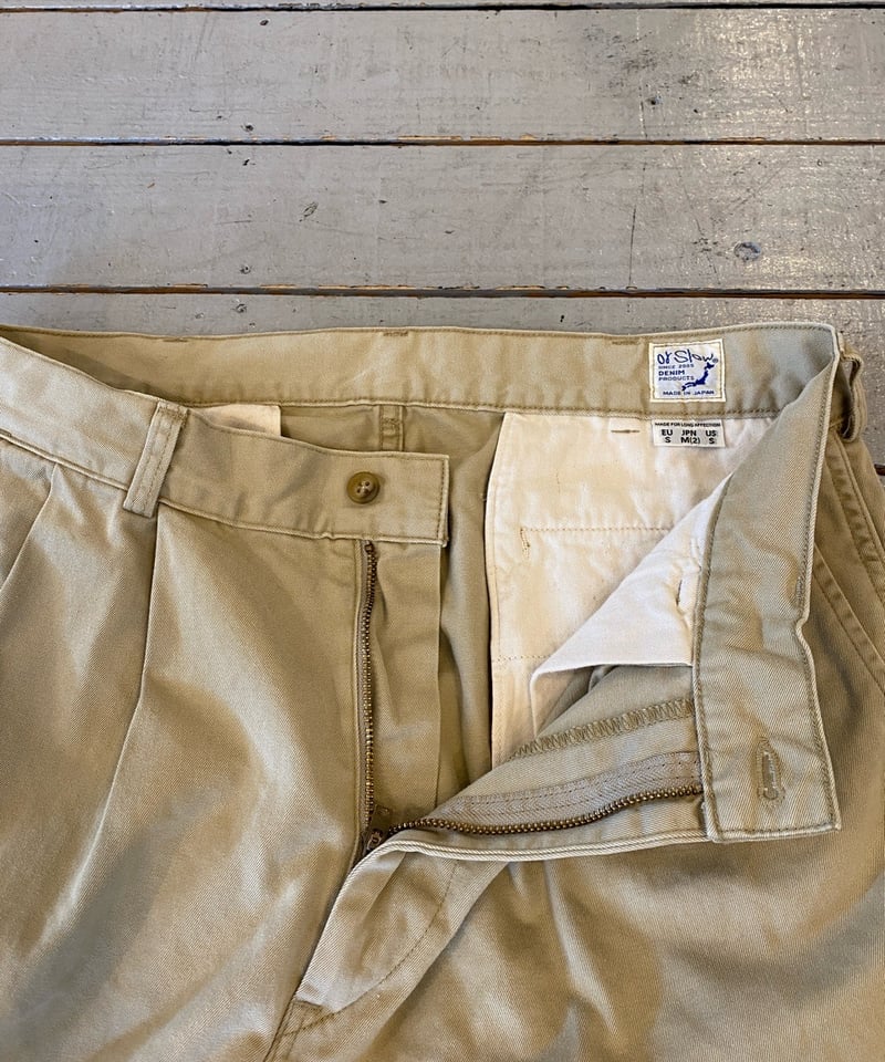 orSlow オアスロウ（ユニセックス） / TWO TUCK WIDE TROUSERS