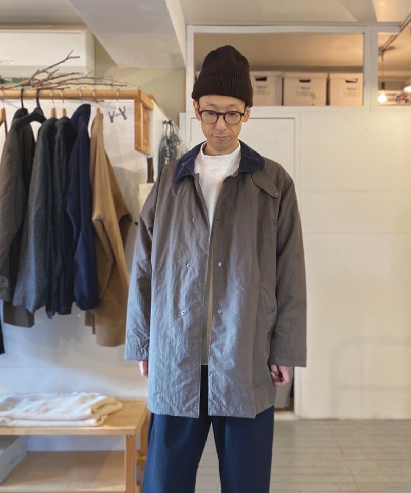 MANUAL ALPHABET マニュアルアルファベット ハーフコートM MANUAL ALPHABET マニュアルアルファベット ハーフコートM - メルカリ