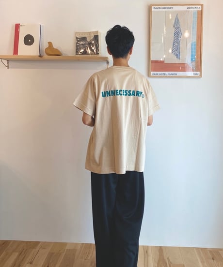 NECESSARY OR UNNECESSARY (NOUN) ナウン  /　NOUN T　【ベージュ】