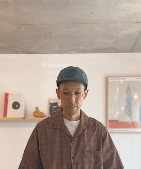 GENERAL THINGS ジェネラルシングス（ユニセックス） /　リップストップ キャップ  Round Brim Cap Type B 【グリーングレー】