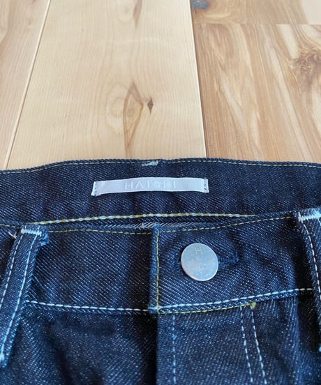 HATSKI ハツキ（ユニセックス） /  HTK-Denim03 Wide Tapered Denim ワイドテーパード 【ワンウォッシュ】