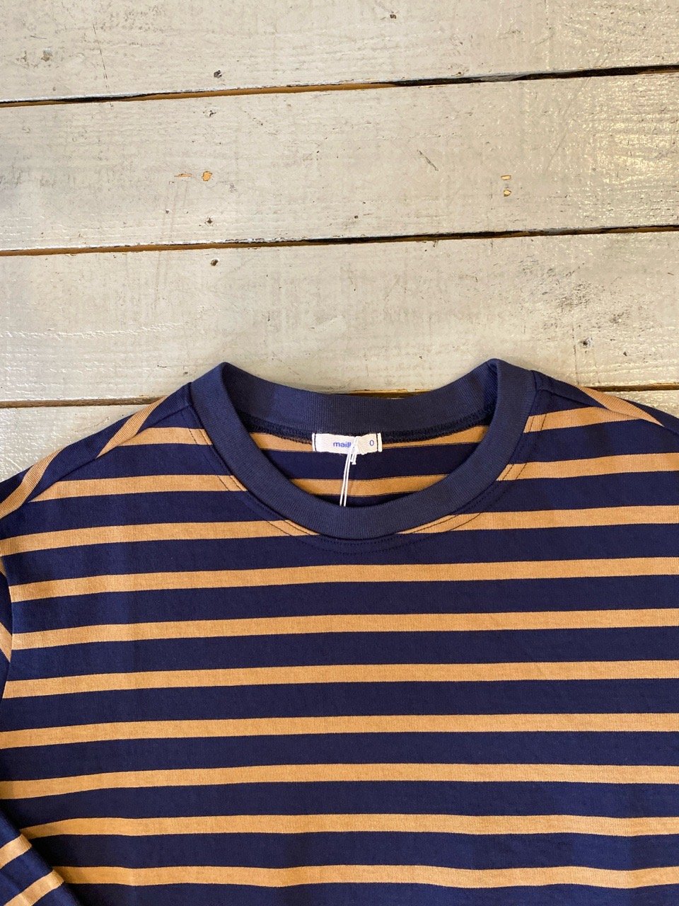 新品未開封☆maillot border  flair long-T ブラック maillot / border flair s/s Tee BLACK – CASDAY / キャスデイ