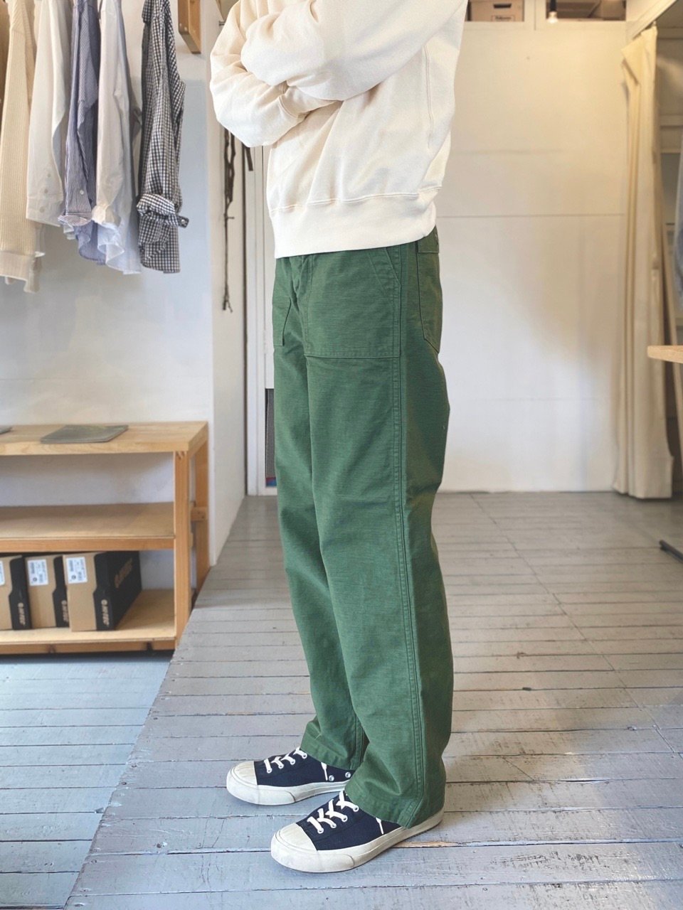 オアスロウ オリーブグリーン ワークパンツ L 専用orslow s