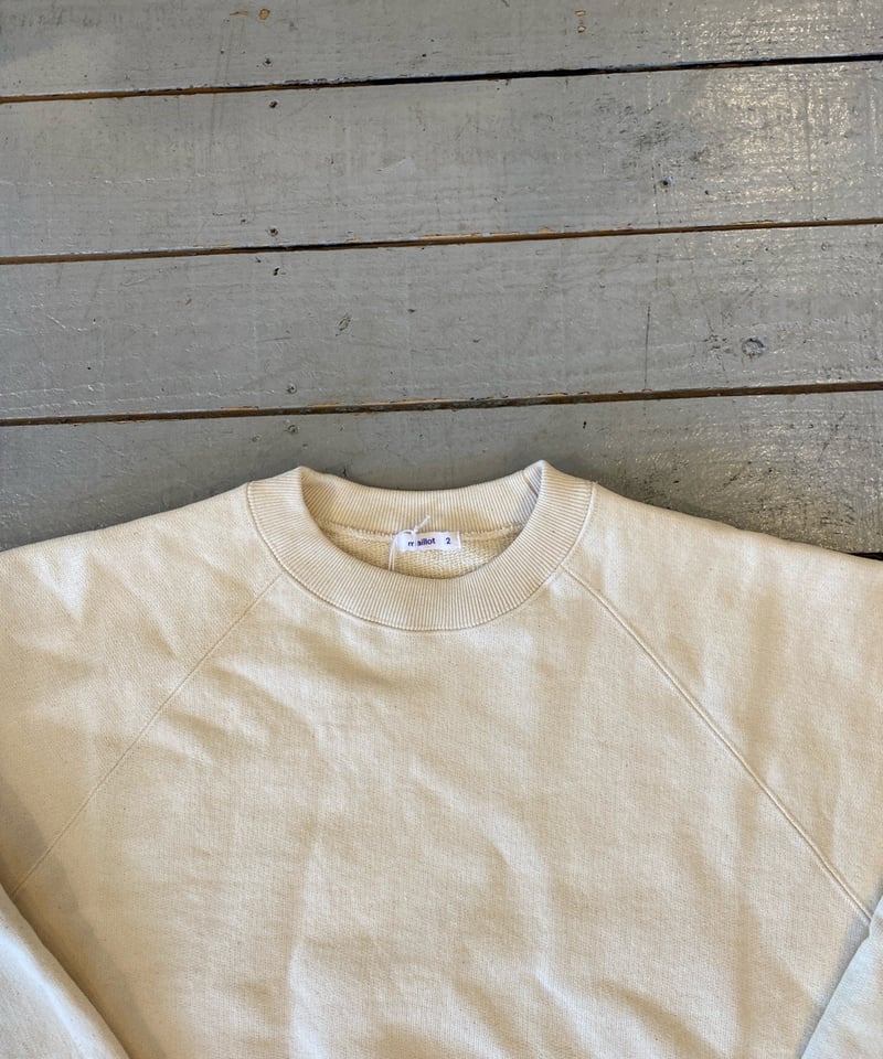 maillot マイヨ（ユニセックス）/ heavy sweat big crew train