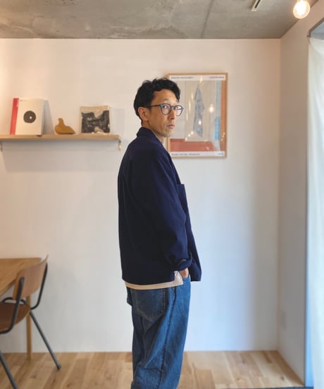 JACKMAN ジャックマン（ユニセックス）/ Dotsume BB Shirt ドツメBBシャツ 【ネイビー】