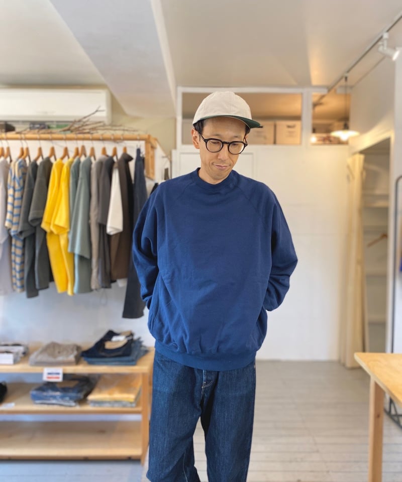 maillot マイヨ　ビッグスウェットトレーナー maillot マイヨ（ユニセックス）/ heavy sweat big crew train