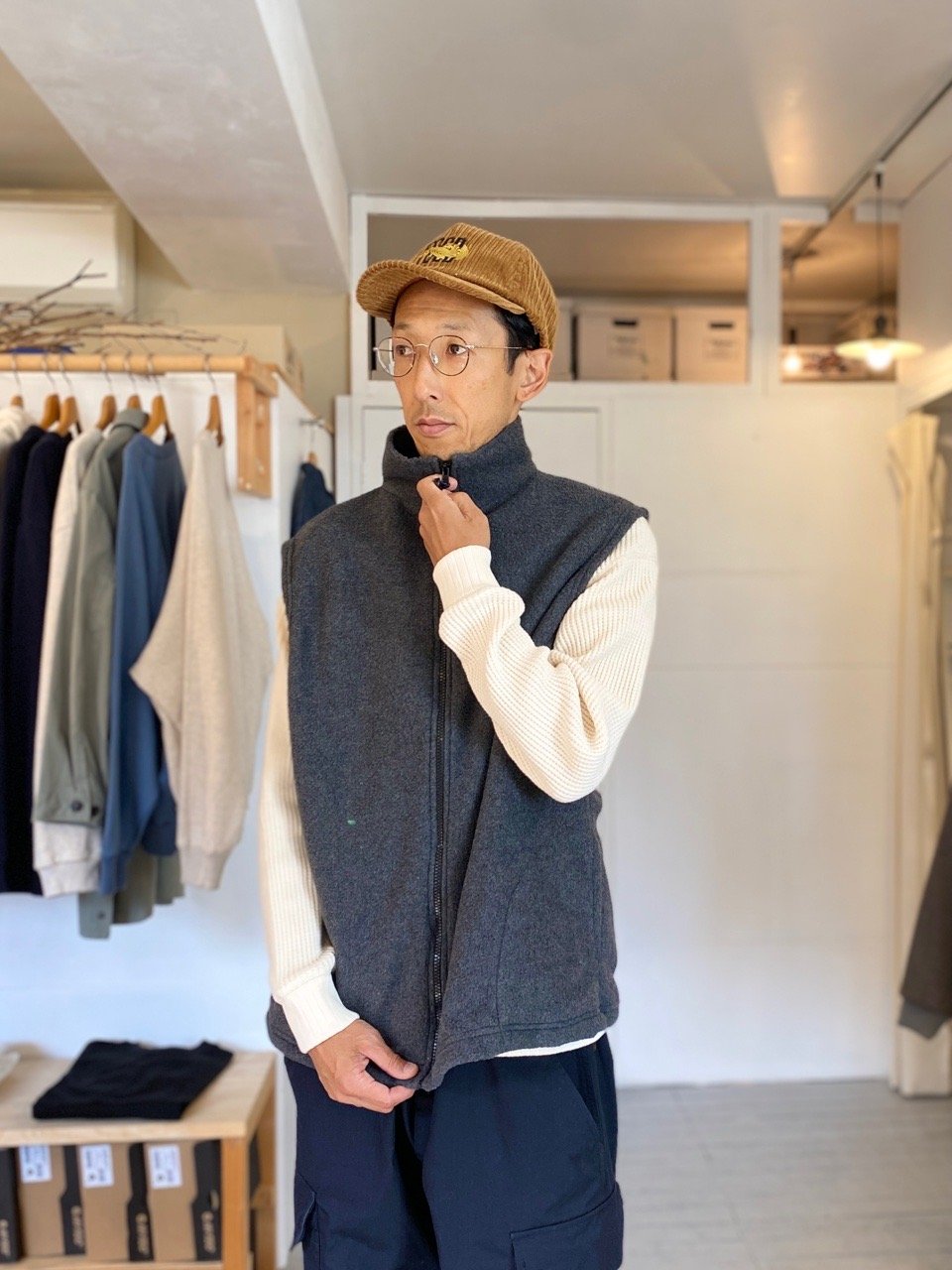 SPRING MOUNTAIN APPAREL(ユニセックス)/ FLEECE VEST SPRING MOUNTAIN APPAREL(ユニセックス)/ FLEECE VEST