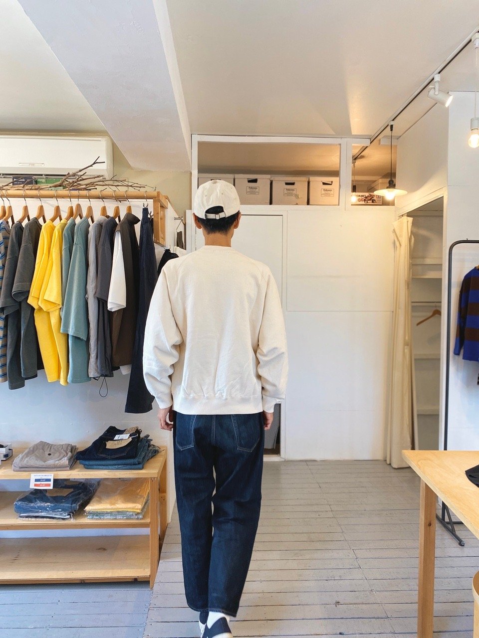 maillot マイヨ（ユニセックス）/ heavy sweat big crew train