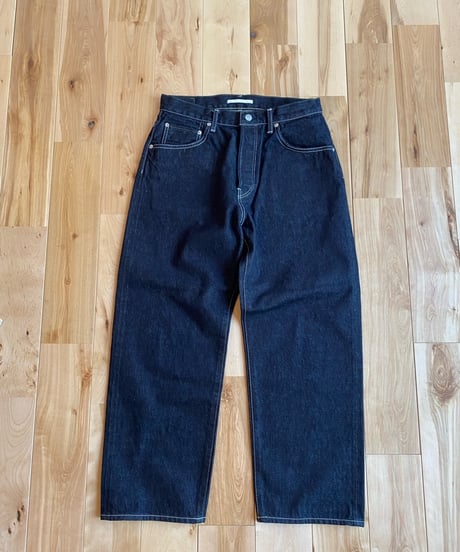 HATSKI ハツキ（ユニセックス） /  HTK-Denim03 Wide Tapered Denim ワイドテーパード 【ワンウォッシュ】