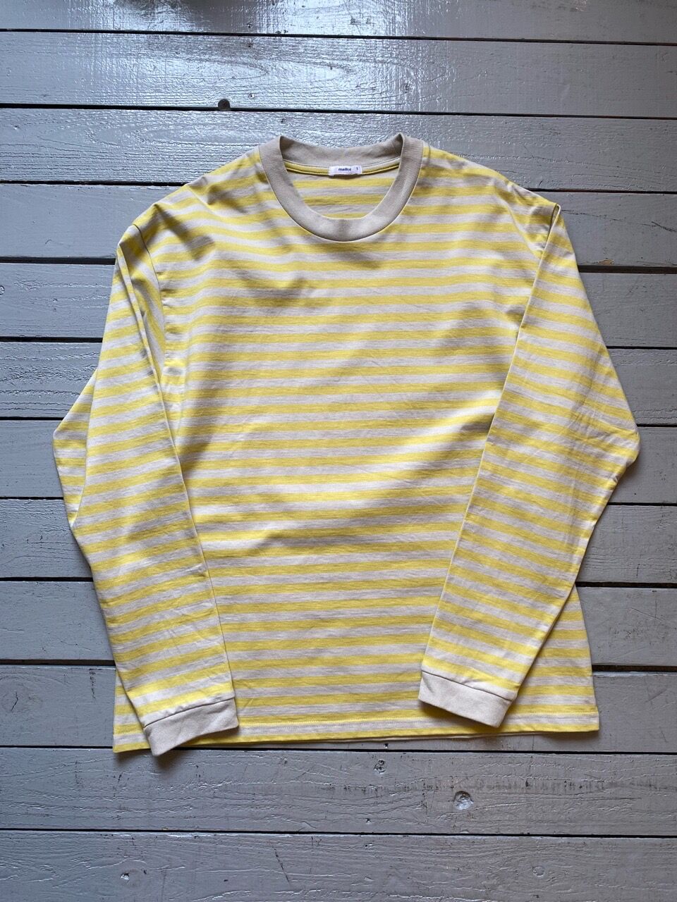 ☆新品タグ付☆maillot マイヨ カーディガン イエロー ばけ