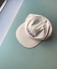 SUBLIMEROE （ユニセックス） / NYLON EMB 5PNANEL CAP ナイロン刺繍ロゴキャップ【オフカーキ】