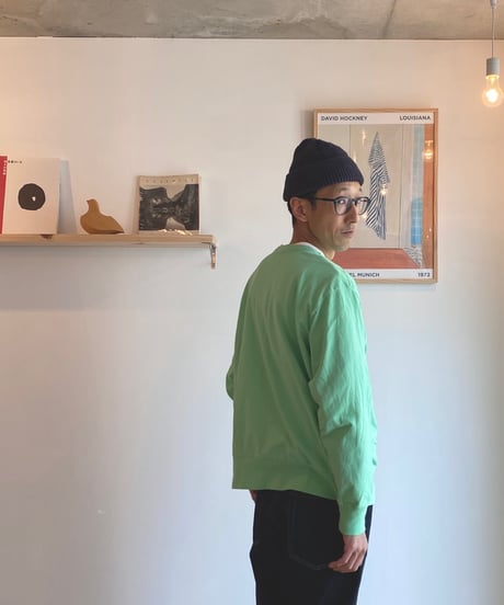 NECESSARY OR UNNECESSARY (NOUN) ナウン  /　MAC L/S　【グリーン】