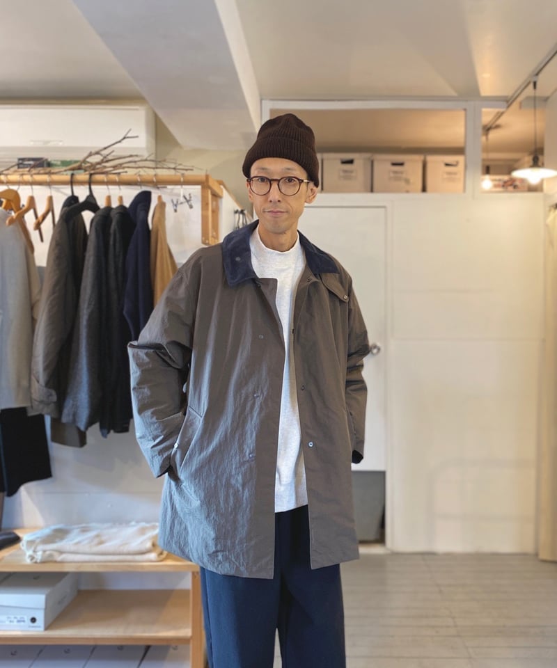 MANUAL ALPHABET マニュアルアルファベット ハーフコートM MANUAL ALPHABET マニュアルアルファベット ハーフコートM - メルカリ