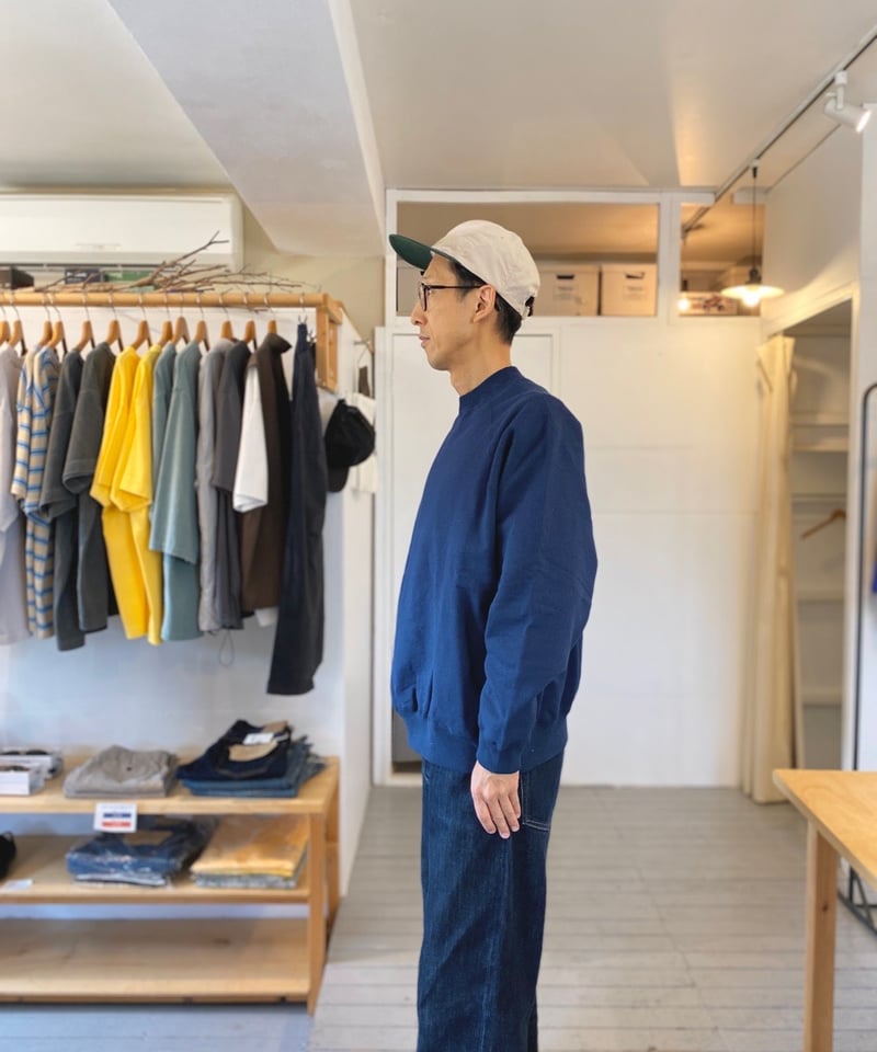 maillot マイヨ　ビッグスウェットトレーナー maillot (マイヨ) Half Sleeve Big Trainer (ハーフスリーブ