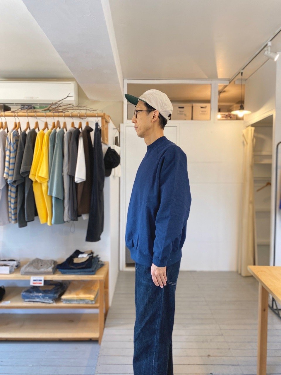 maillot マイヨ　トレーナー　スウェット　Tシャツ　2枚セット maillot マイヨ（ユニセックス）/ heavy sweat big crew train