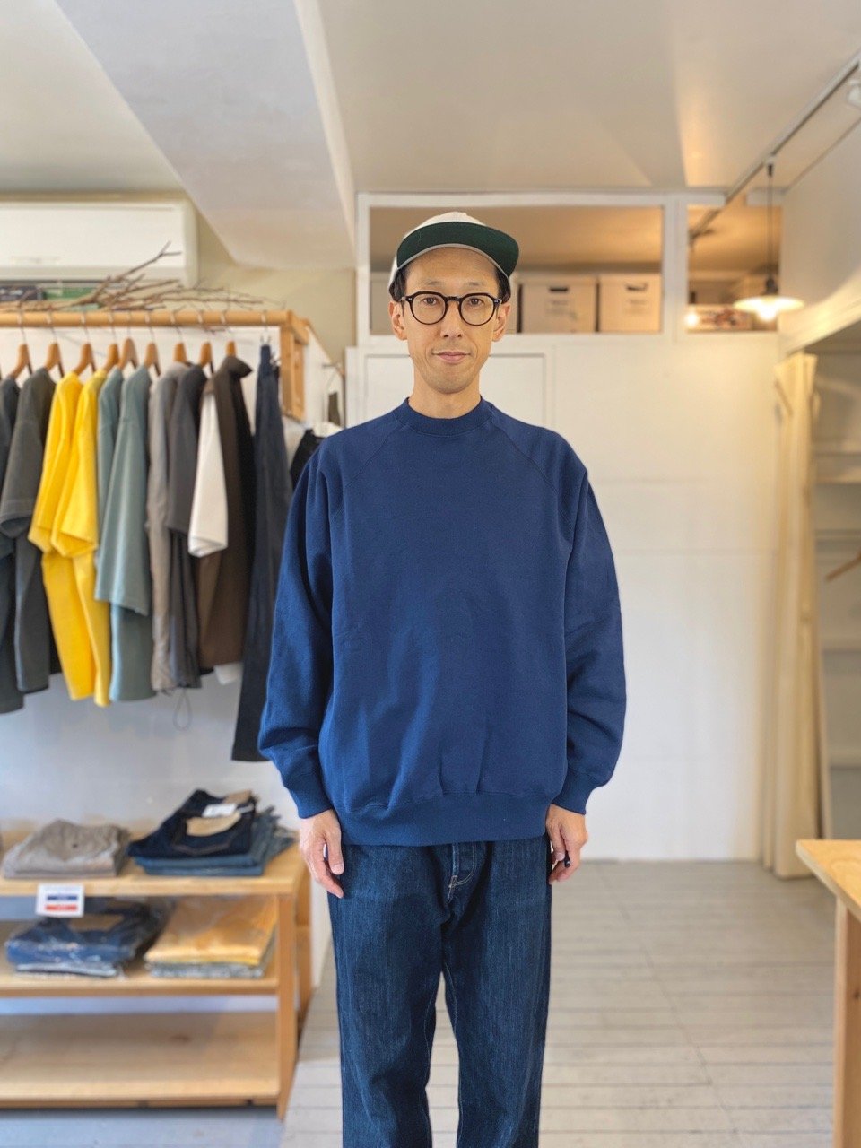 maillot マイヨ（ユニセックス）/ heavy sweat big crew train