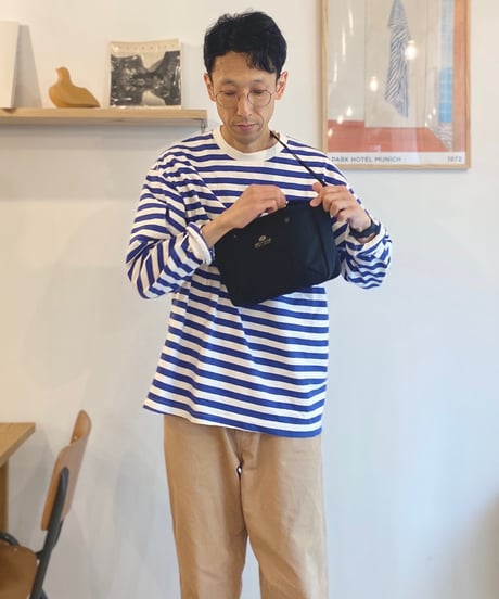 BAG'n'NOUN バッグンナウン / POCHETTE ' BLACK '  【ブラック / コーデュラナイロン】