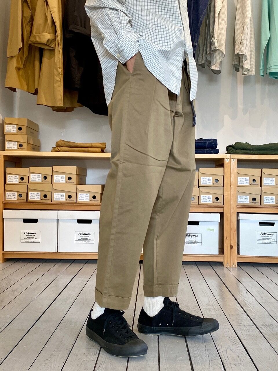 WILD THINGS ワイルドシングス (ユニセックス) / 2 TUCK PANTS 2...