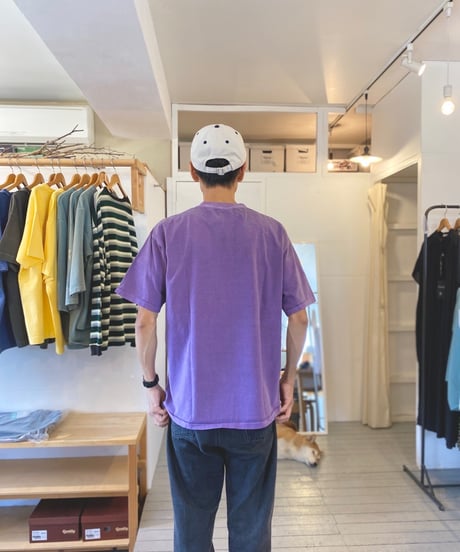 SCREEN STARS (ユニセックス)   /  PIGMENT DYED S/S TEE ピグメント染めS/S TEE【パープル】