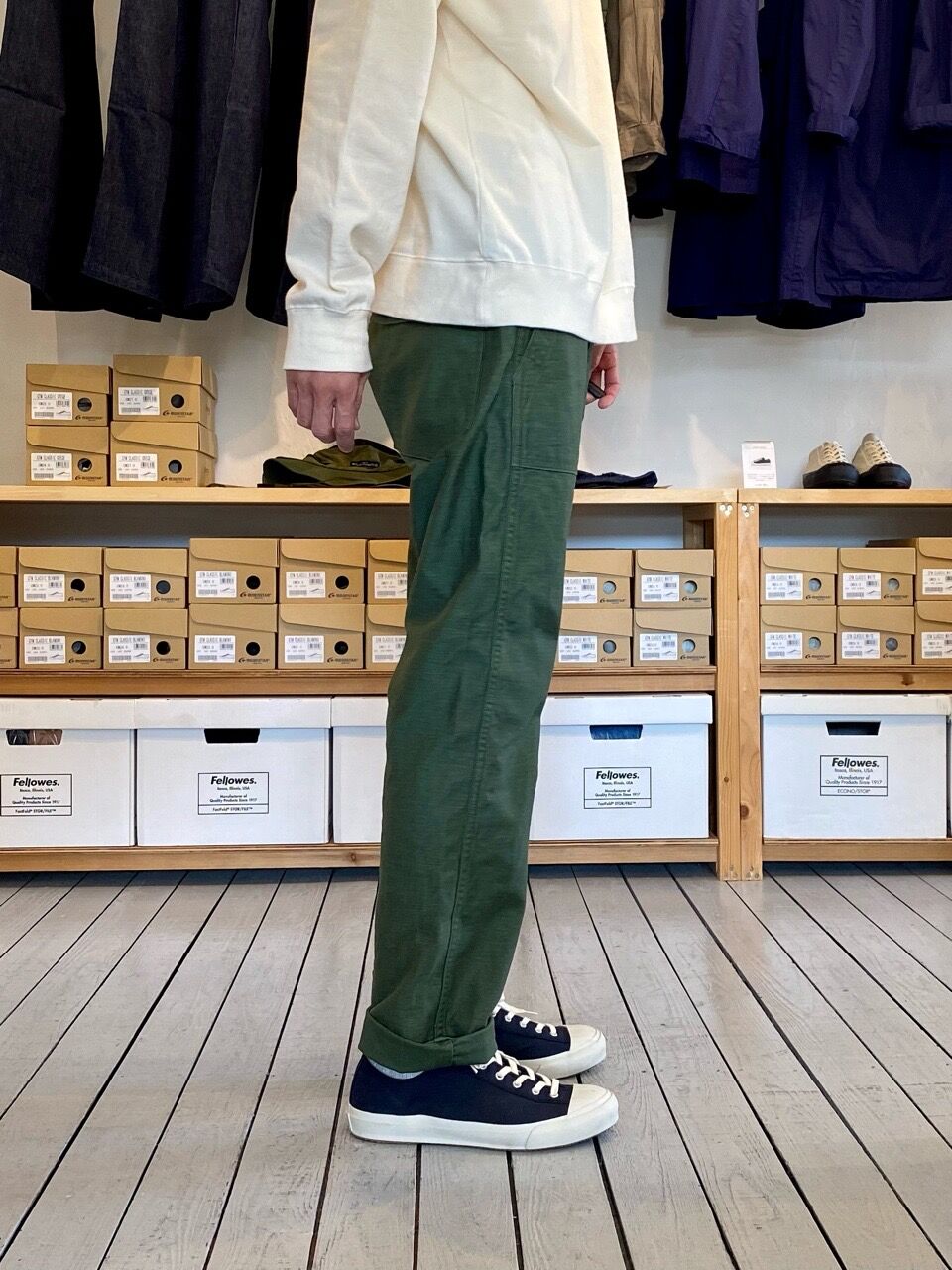 orslow （ユニセックス） / SLIM FIT US AMRY ファティーグパンツ【スリ...