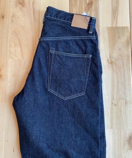 HATSKI ハツキ（ユニセックス） /  HTK-Denim03 Wide Tapered Denim ワイドテーパード 【ワンウォッシュ】