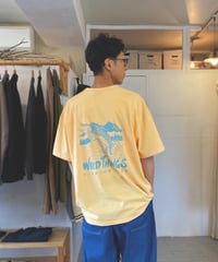 WILD THINGS ワイルドシングス（ユニセックス）/ PIKE FISHING TEE パイクフィッシングTEE 【ペールイエロー】
