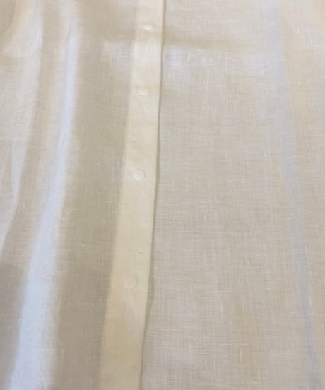 SETTO セット（レディース） / SNAP SHIRT LINEN スナップシャツ リネン【ホワイト】