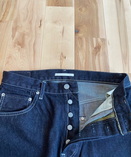 HATSKI ハツキ（ユニセックス） /  HTK-Denim03 Wide Tapered Denim ワイドテーパード 【ワンウォッシュ】