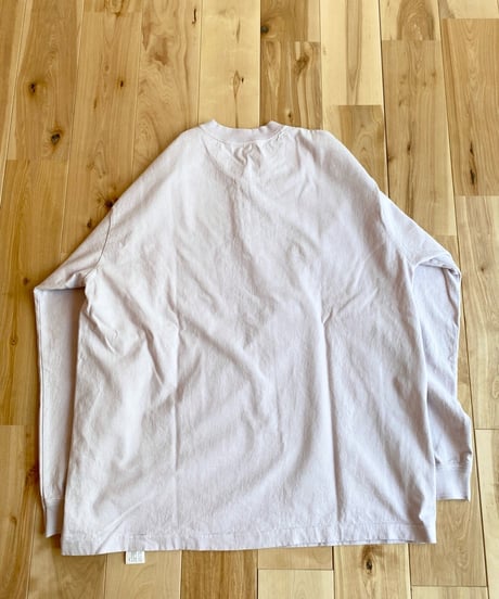 Ohh! オー！（ユニセックス）/ HENLY NECK L/S TEE ヘンリーネック長袖Ｔ【アイボリー】