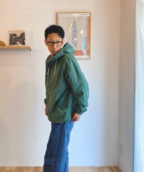 JACKMAN ジャックマン（ユニセックス）/ Tenpi Watch Parka テンピワッチパーカ 【スレートグリーン】