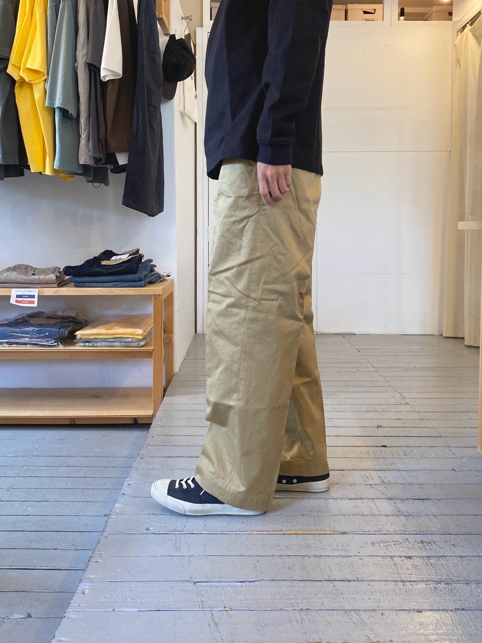 orSlow ビンテージフィット アーミートラウザー XS orSlow オアスロウ アイボリー チノパン ヴィンテージフィット