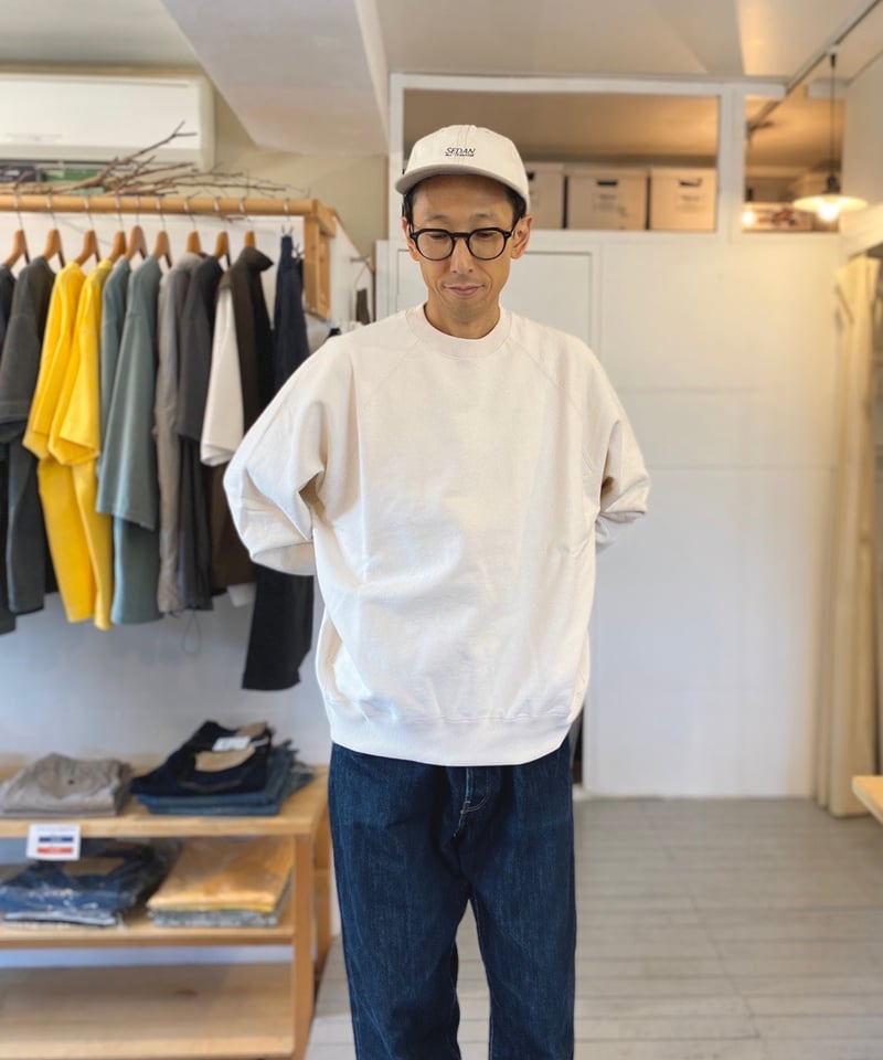 maillot マイヨ ビッグスウェットトレーナー maillot マイヨ(ユニセックス)/ heavy sweat big crew train