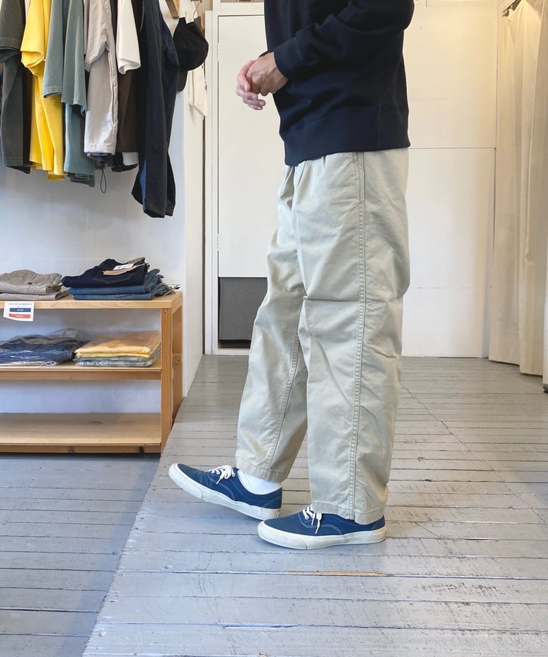 orSlow オアスロウ（ユニセックス） / TWO TUCK WIDE TROUSERS
