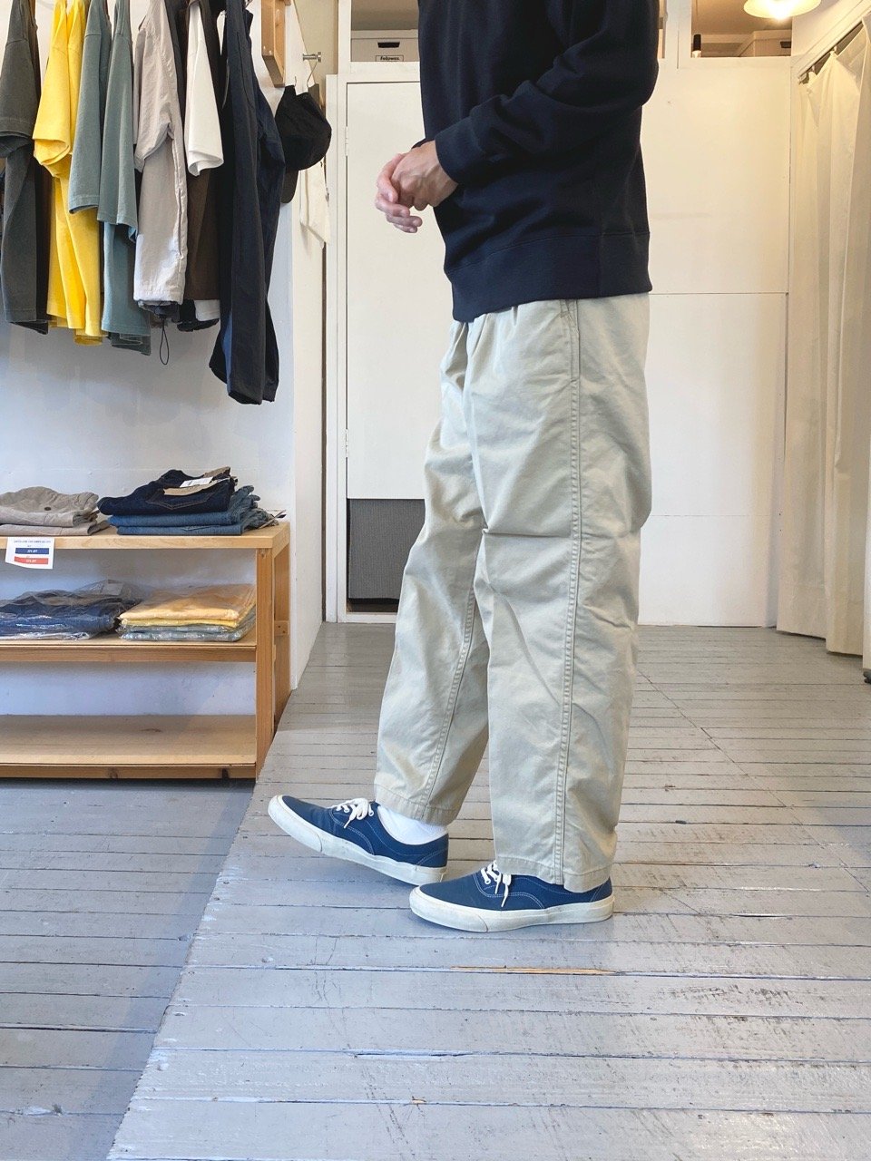 李*龍様 orSlow オアスロウ Two Tuck Wide Trousers orSlow オアスロウ 2タックワイドトラウザー チノパンツ TWO