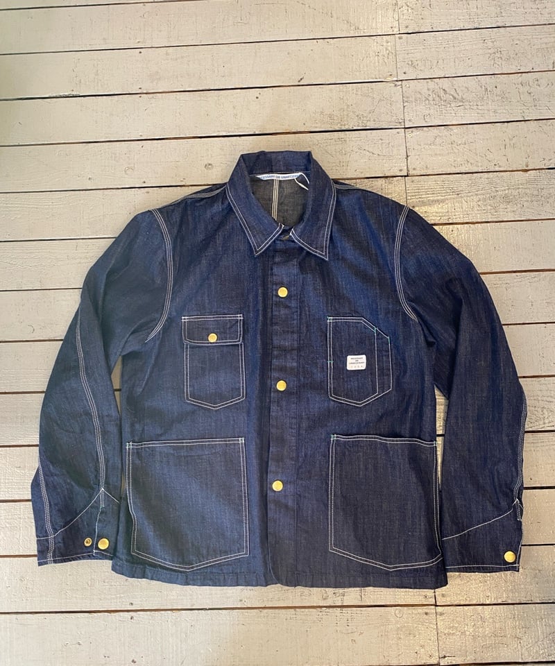 ジャケット・アウター necessary or unnecessary COVERALL DENIM NECESSARY OR UNNECESSARY (NOUN) （ユニセックス）/ COVER