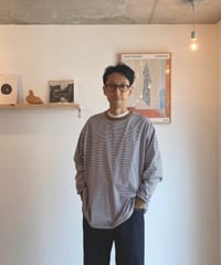 NECESSARY OR UNNECESSARY (NOUN) ナウン  / DELTA L/S 【キャメル】