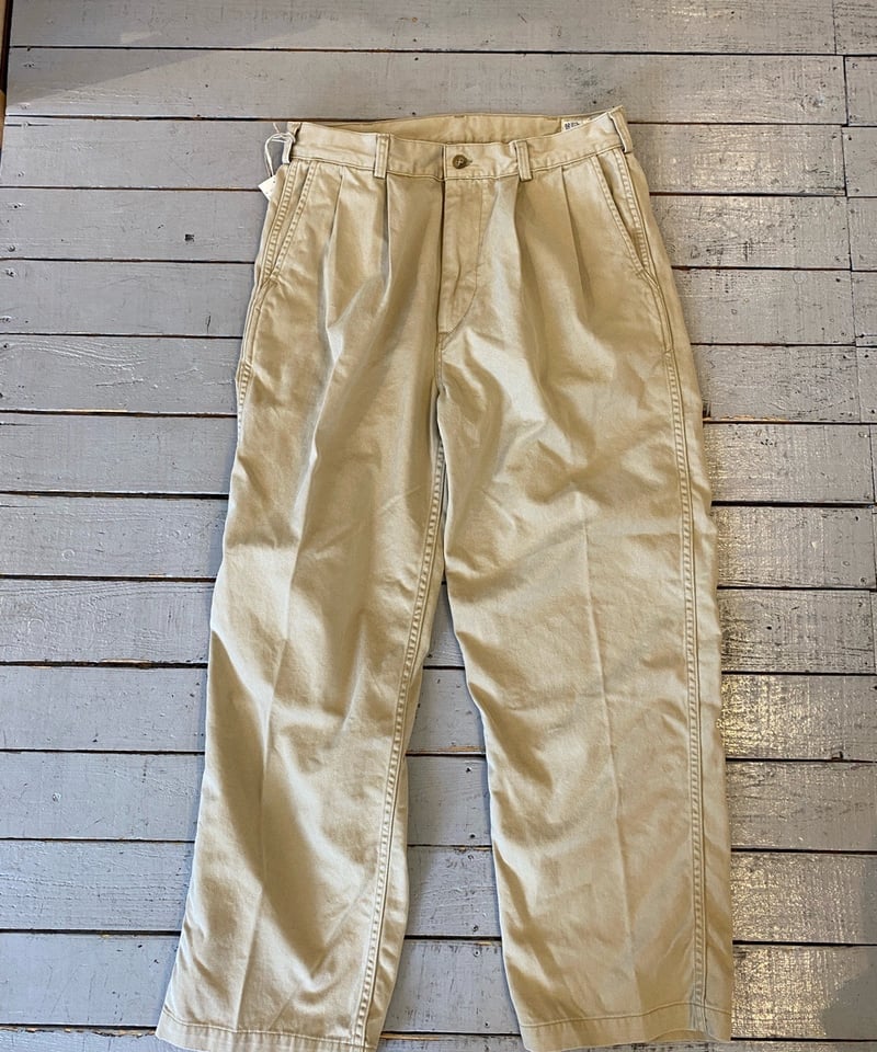 orSlow オアスロウ（ユニセックス） / TWO TUCK WIDE TROUSERS