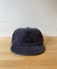 SUBLIME （ユニセックス） / CORDUROY 5PANEL CAP 【BLACK】