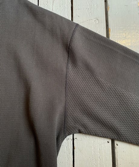 JACKMAN ジャックマン（ユニセックス）/ THERMAL HIMO HENLEY  サーマルヒモヘンリー【スミクロ】